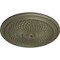 Ekena Millwork Trinity Ceiling Medallion (Fits Canopies up to 3"), Hand-Painted Spartan Stone, 22"OD x 1 3/4"P CM22TNSSF - alternate 4